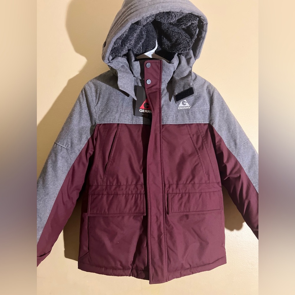 Gerry Weber Kids' Burgundy and Gray Jacket